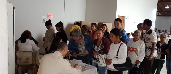 Hoy domingo 17 de junio culmina la  jornada electoral presidencial de segunda vuelta en el Consulado de Colombia en San Cristóbal
