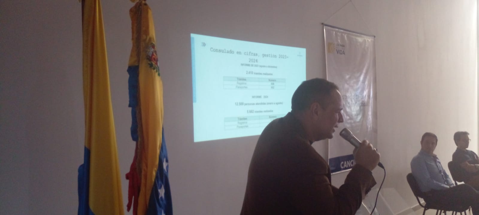 Consulado de Colombia en San Cristóbal rinde cuentas a la ciudadanía sobre trámites, servicios y actividades institucionales desde septiembre de 2023 hasta agosto 2024 