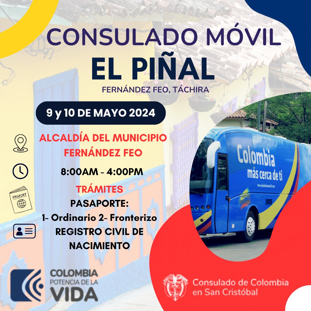 Consulado Móvil en San Cristóbal