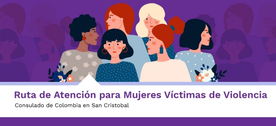 Ruta de atención para mujeres victimas de violencia en San Cristóbal